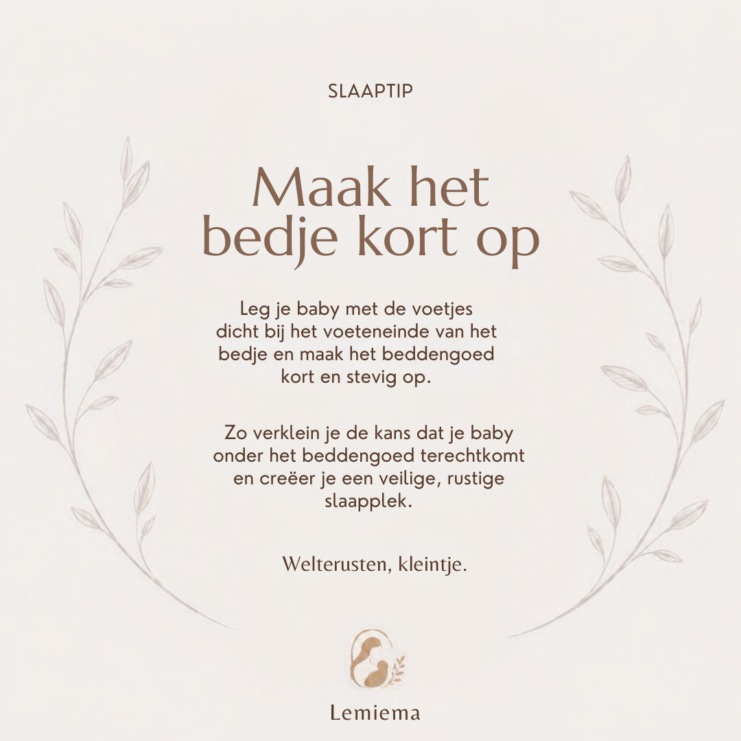 Uitsnede van een rustige slaaptip-template voor Lemiema